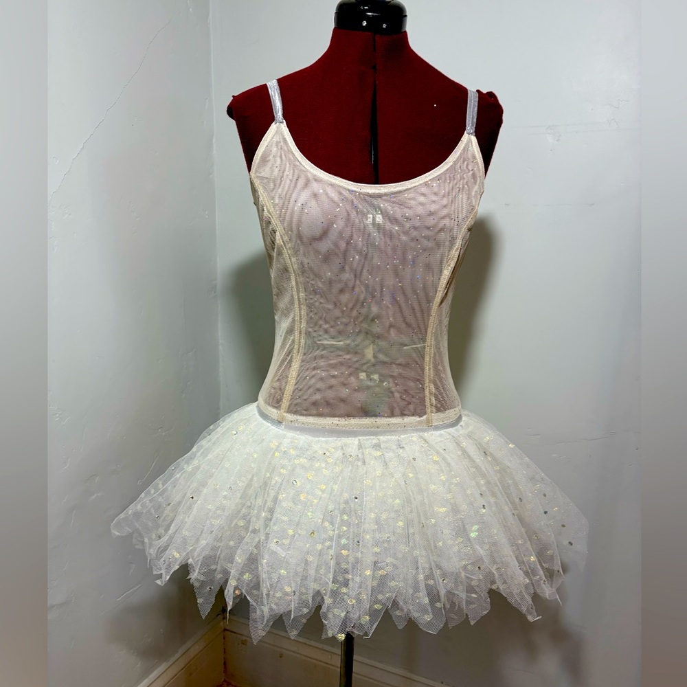 Sheer Dance ballet burlesque tutu small fairy Dior type Rosalía 2026 costume